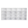 Clear Stackable Shoe Storage Box Set