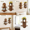 Wooden Wall Mounted Shelf